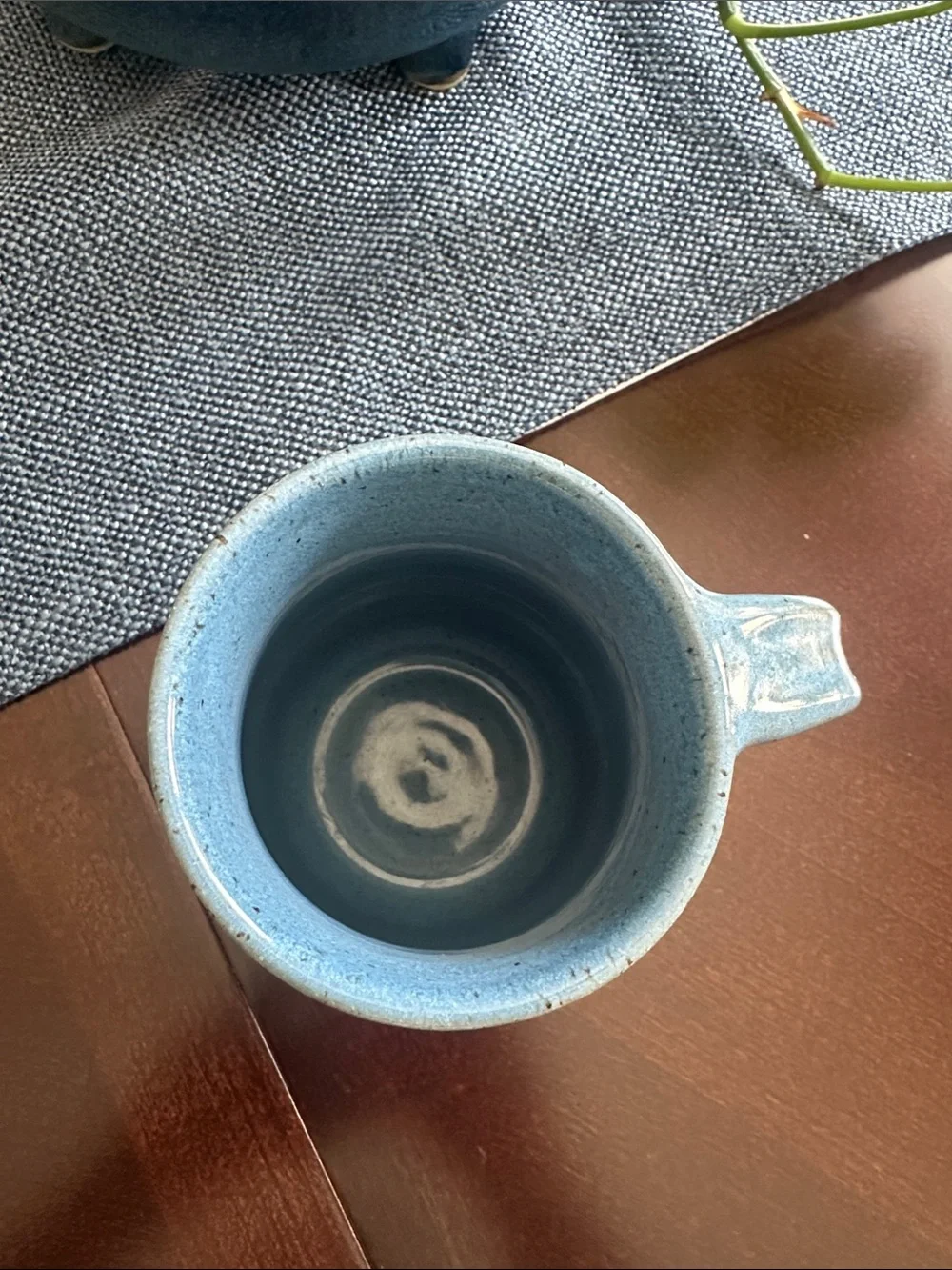 Handmade Signed Vintage Pottery Mug